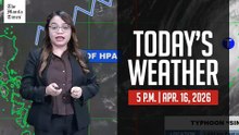 Today's Weather, 5 P.M. | Apr. 16, 2026