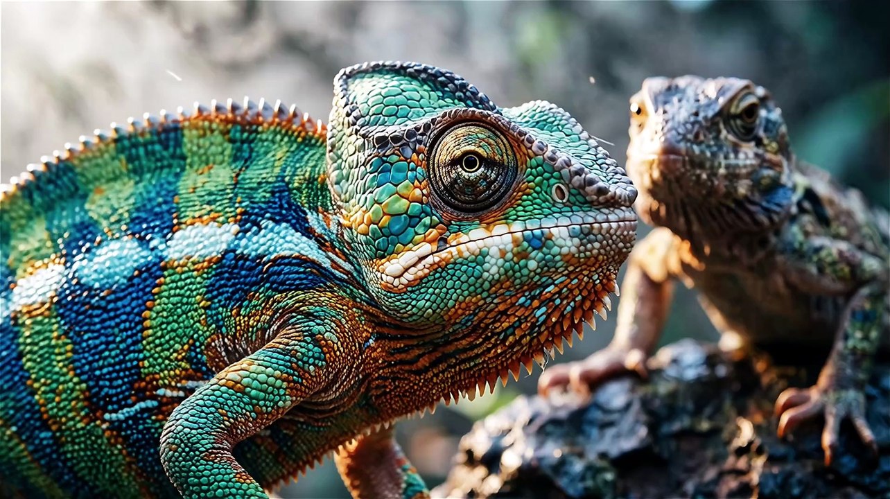 Chameleon Color Change Escape - video Dailymotion