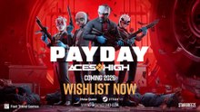 Payday Aces High Official Announcement Trailer