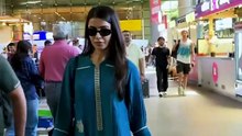 Samantha Ruth Prabhu, at the airport, serving effortless style and star power as always. A casual sighting, but all eyes were definitely on her.