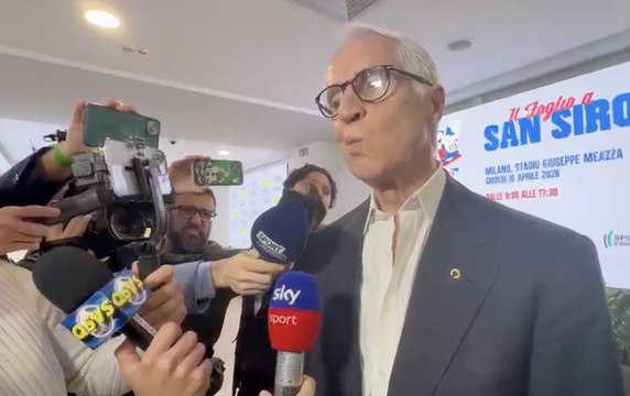 VIDEO FCIN1908 / Malagò: Bene incontro con calciatori e allenatori. Sulle voci su Allegri...
