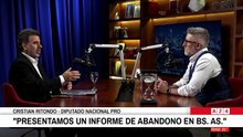 Entrevista de Luis Novaresio a Ritondo