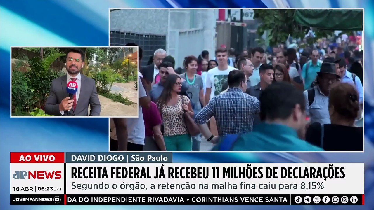 Receita Federal já recebeu 11 milhões de declarações do IR