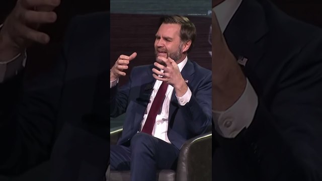 JD Vance responds to Pope Leo's Iran war comments at Turning Point USA event