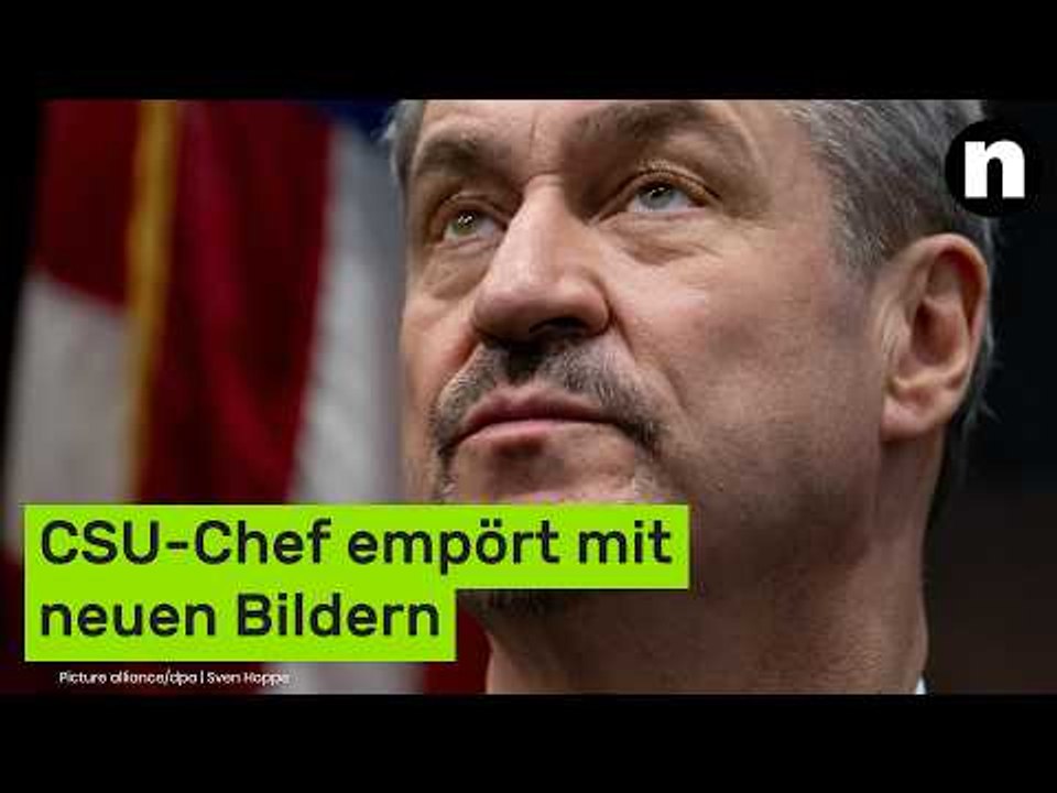 Markus Söder: 'Blöder geht's beim Söder immer' - CSU-Chef empört mit neuen Bildern