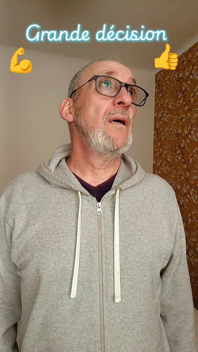 J'ai pris une grande décision 💪👍