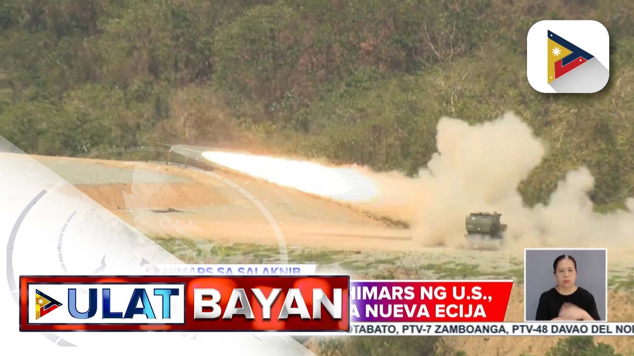 Pagdepensa sa teritoryo gamit ang HIMARS rocket...