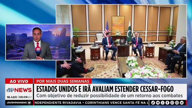 EUA e Irã avaliam estender cessar-fogo por mais duas semanas