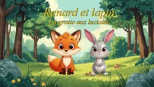Renard et Lapin 🦊🐰 | La grotte aux lucioles ✨🌙 (Aventure magique et lumineuse)