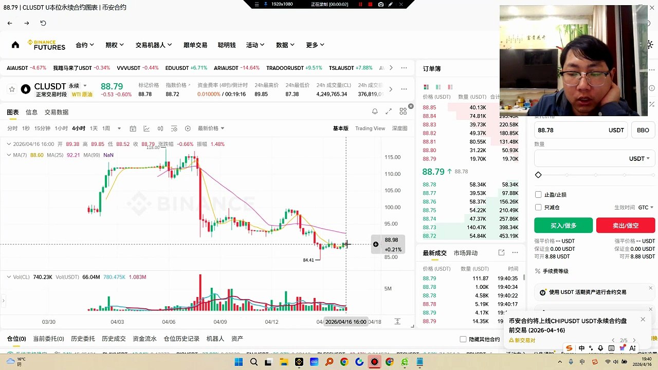听说不少人赌原油 CL 大涨极不靠谱，短期暴涨全靠地缘情绪，基本面与价格严重背离，风险极高