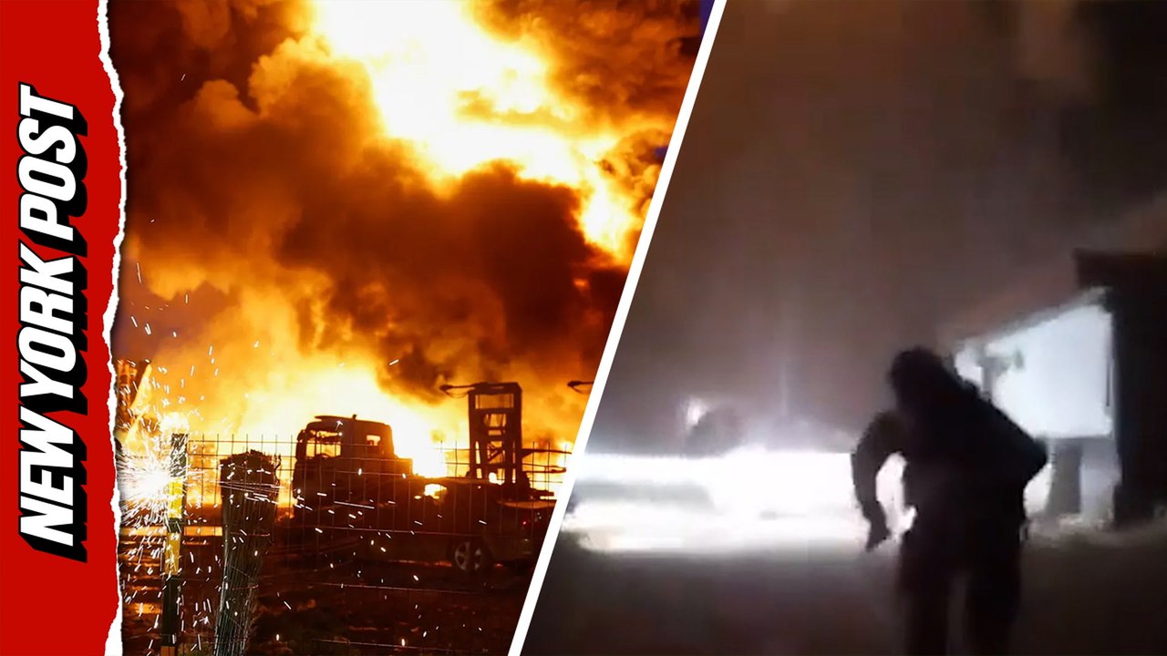 Intense Bodycam Captures Russian Attack Exploding in Kyiv