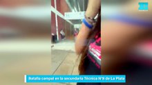 Batalla campal en la secundaria Técnica N°8 de La Plata