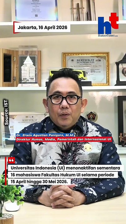 Kasus Dugaan P3l3c3h4n VerbalUI Nonaktifkan 16 Mahasiswa Fakultas Hukum