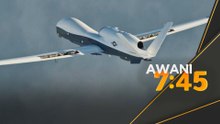 Dron pengawasan Amerika Syarikat hilang