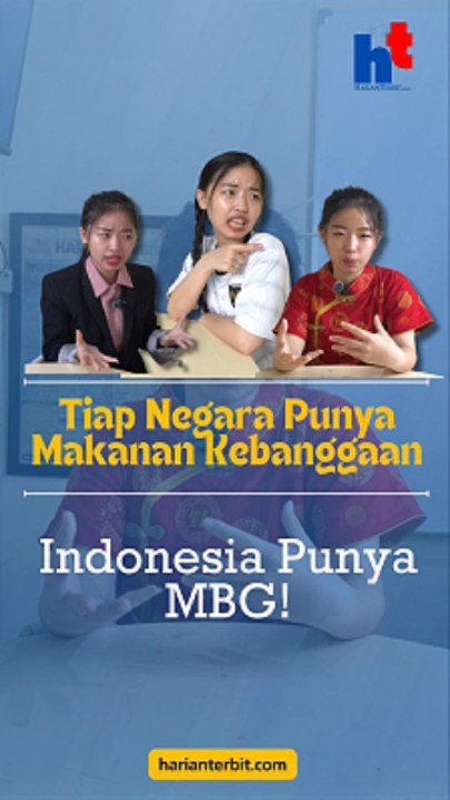 Tiap Negara Punya Makanan KebanggaanIndonesia Punya MBG!
