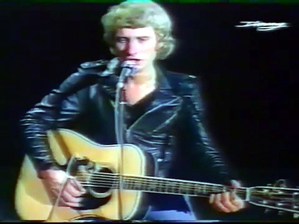 1973 - Johnny Hallyday - “J’ai Besoin d’un Ami” en Version Acoustique dans “Top à Sylvie et Johnny” (2ème Chaîne, 23 Juin)