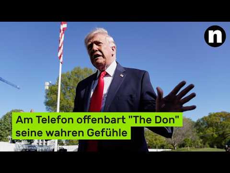 Donald Trump: Am Telefon offenbart 'The Don' seine wahren Gefühle