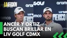 Carlos Ortiz y Abraham Ancer buscan brillar en LIV Golf CdMx