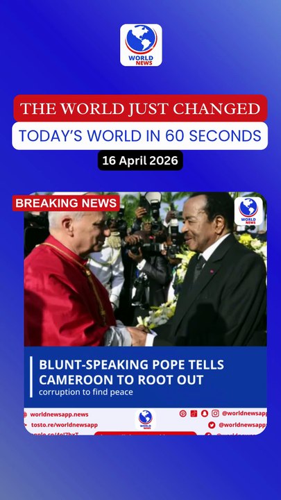 Blunt-speaking Pope tells Cameroon to root out...