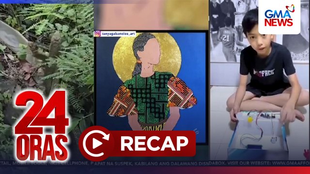 24 Oras: (Part 3) Kampo ni Madriaga iniutos talaga ni VP Duterte na magpagawa ng obrang tulad ng kay Gaisano-Lee; Naglingkisang 2 king cobra; Level up na pagtulong ng 11-anyos sa gawaing Bahay; atbp