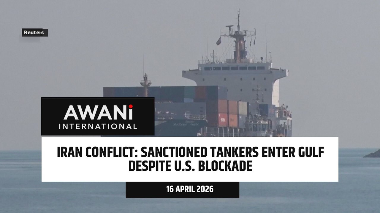 Sanctioned tankers enter Gulf despite U.S. blockade