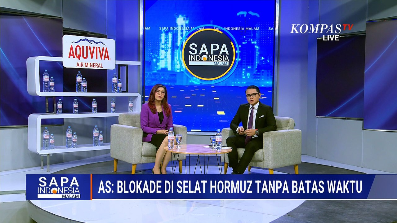 AS Tak Tetapkan Batas Waktu Blokade Selat Hormuz, Tekanan ke Iran Diperkuat? | SAPA MALAM