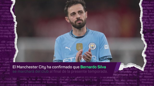 Bernardo Silva anuncia su adios del Manchester City a final de temporada