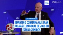 Infantino asegura que Irán jugará el Mundial "con total seguridad" pese a la guerra