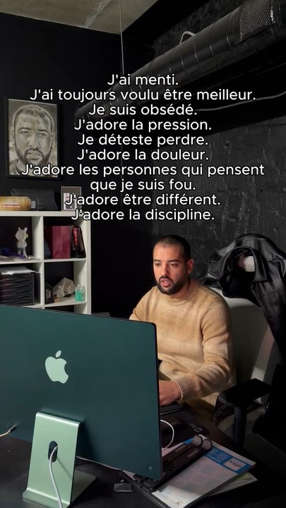 La seule chose qui m’intéresse, c’est le résultat