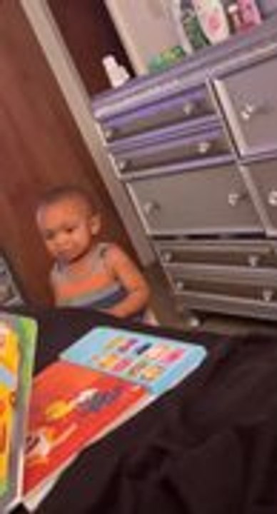 Toddler Gets Upset at Mom's Fart