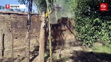 बहराइच: नानपारा में सरकारी जमीन पर चला प्रशासन का बुलडोजर, अवैध पक्का निर्माण ध्वस्त