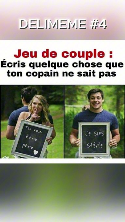 Jeu de couple 🤣