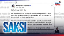 Zaldy Co detained in Prague, says PBBM | Saksi