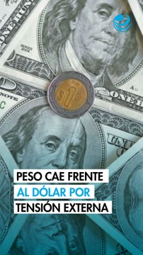 Peso mexicano cae levemente frente al dólar en espera de noticias sobre la guerra en Oriente Medio