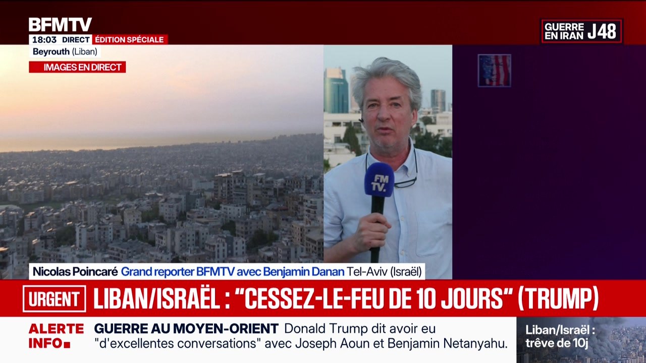 Marschall Truchot : Liban/Israël, "cessez-le-feu de dix jours" (Trump) - 16/04