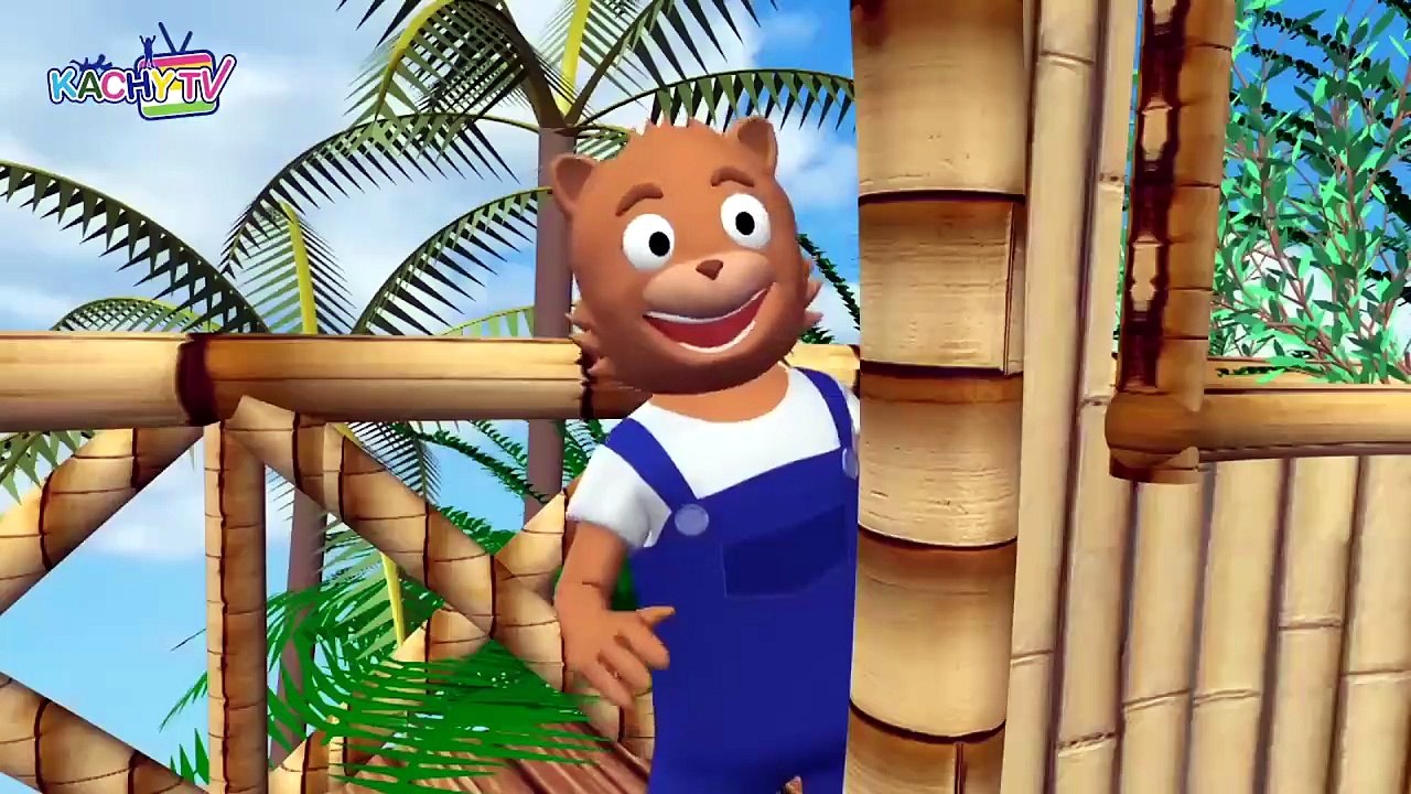 Five Little Monkeys Jumping On The Bed Nursery Rhymes | Baby Song