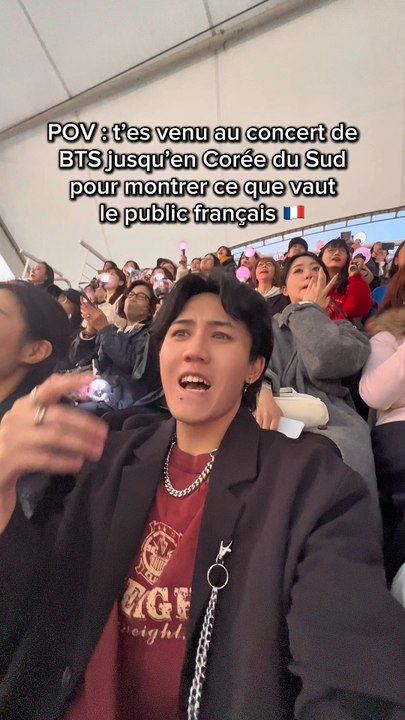 Vous auriez fait pareil au concert de BTS à Goyang en Corée du Sud ? #bts #btsconcert #btsgoyang
