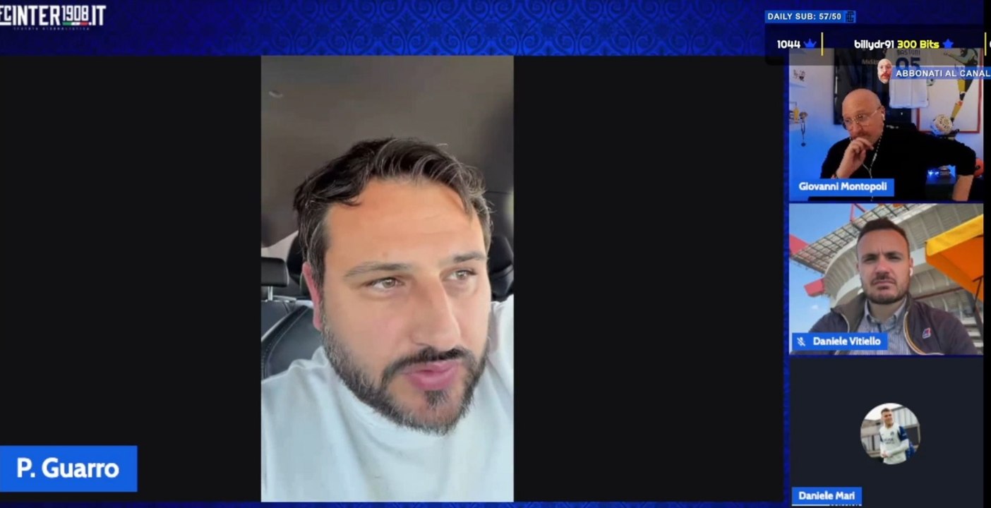 VIDEO / Guarro: "Inter vuole un colpo. Occhio a Stankovic. E se Nico Paz..."