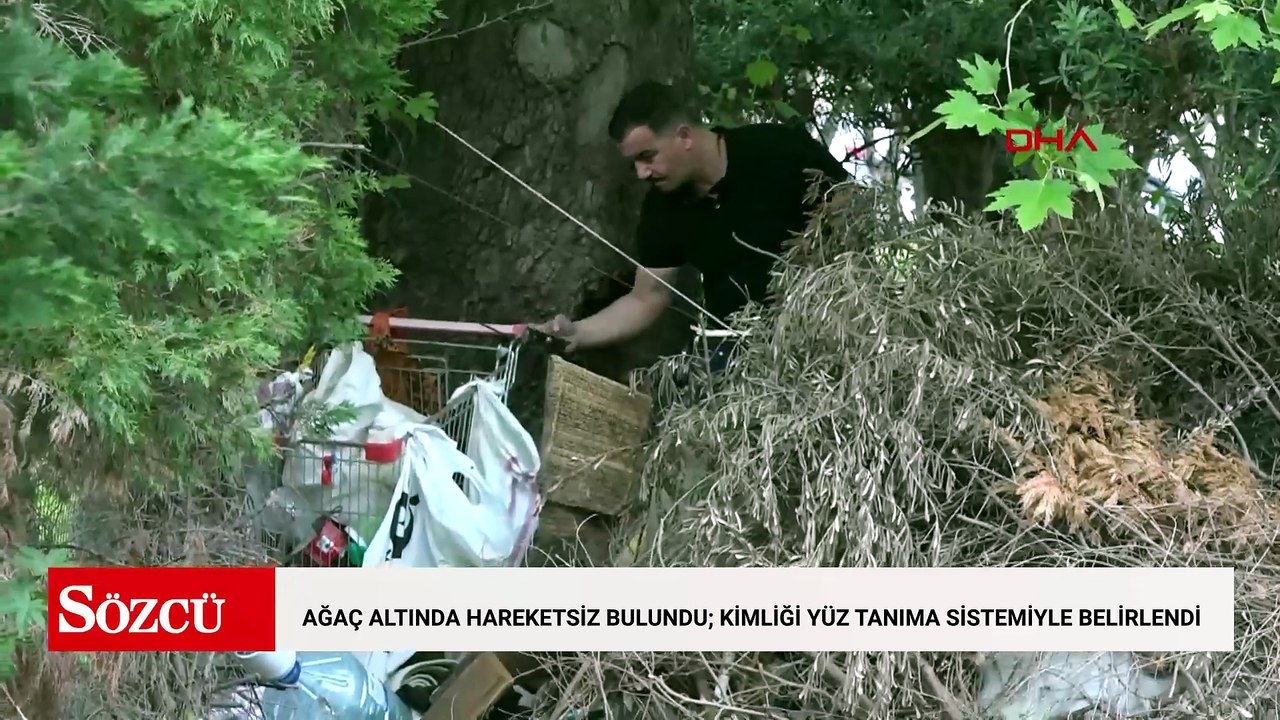 Ağaç altında hareketsiz bulundu; kimliği yüz tanıma sistemiyle belirlendi