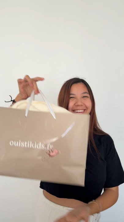 Chose promise chose due, voici le haul de nos premiers achats pour notre bébé ✨💛