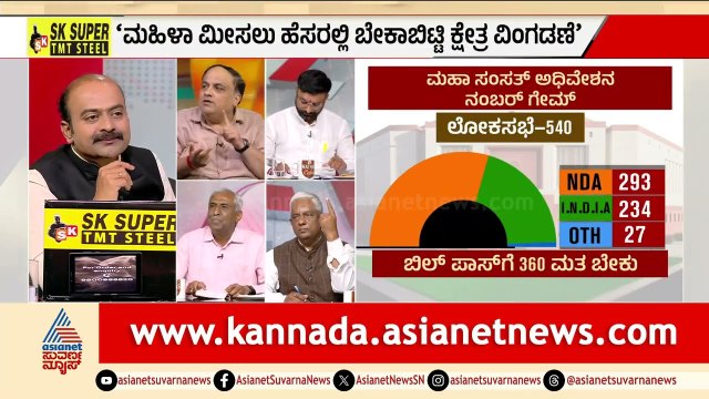 2029 ಕ್ಕೆ ಮೀಸಲಾತಿ ಜಾರಿಯಾಗಬೇಕೆಂದರೆ 2011ರ ಜನಗಣತಿಯೇ ಅಸ್ತ್ರ? | PM Modi | Women Reservation Bill | LRC