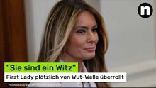 Melania Trump: "Sie sind ein Witz" - First Lady plötzlich von Wut-Welle überrollt