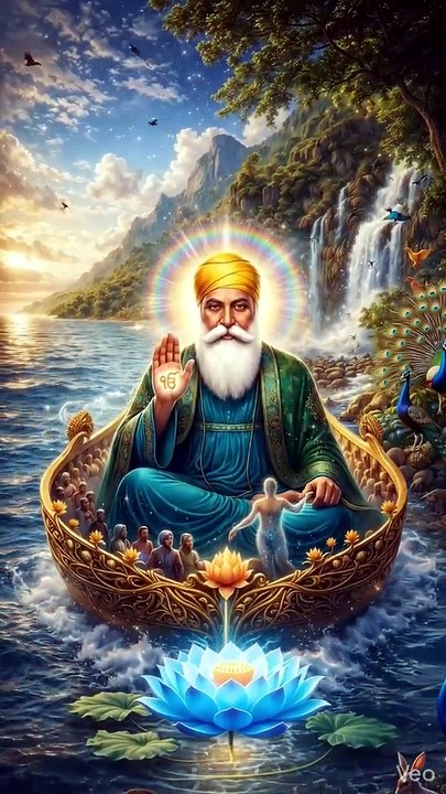 Sada Tu Hi Aa Malah Saiyan 🙏✨ | Guru Nanak Dev Ji Blessings 💙 | Gurbani Status #shorts