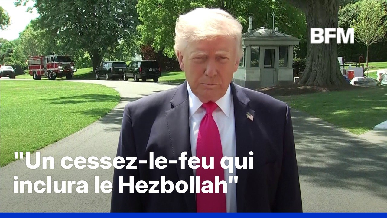 Trêve Israël/Liban: Donald Trump revient sur les négociations de cessez-le-feu