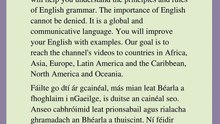 FOGHLAIM BÉARLA I DO THEANGA DHÚCHAIS(Clár ábhar)i do theanga dhúchais