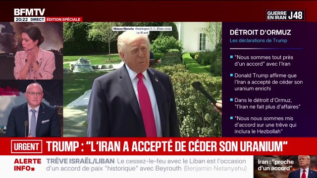 L’Iran accepterait de céder son uranium enrichi: “C’est une bonne nouvelle, on va quand même attendre la réponse des Iraniens”, estime l’amiral Didier Maleterre