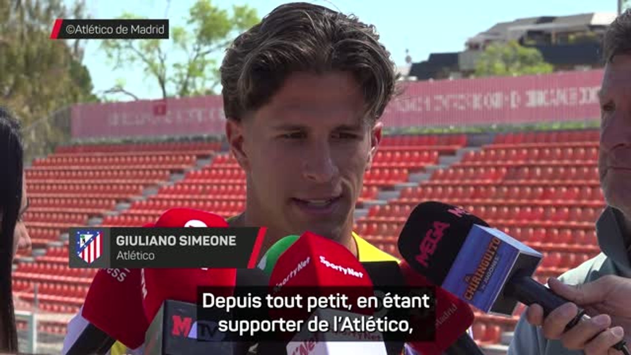 Atlético - Simeone : "Une finale très spéciale"