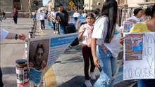 Familiares de joven desaparecido protestan para exigir su localización