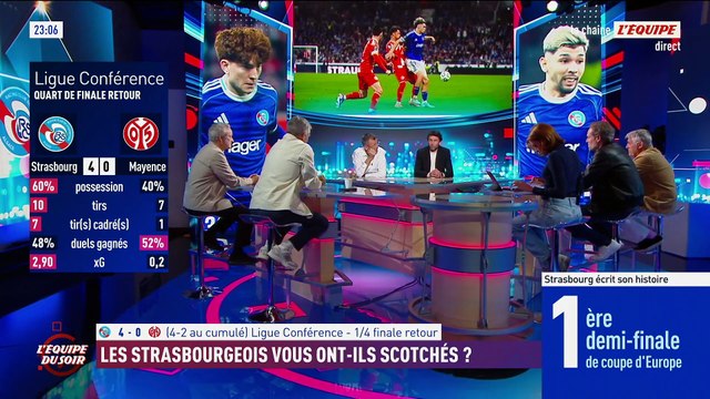 Degorre : « Strasbourg a fait du super boulot » - Foot - Ligue Europa Conference