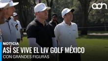 Así fue la presencia de Benjamín Salinas Sada junto al Canelo en el LIV Golf México